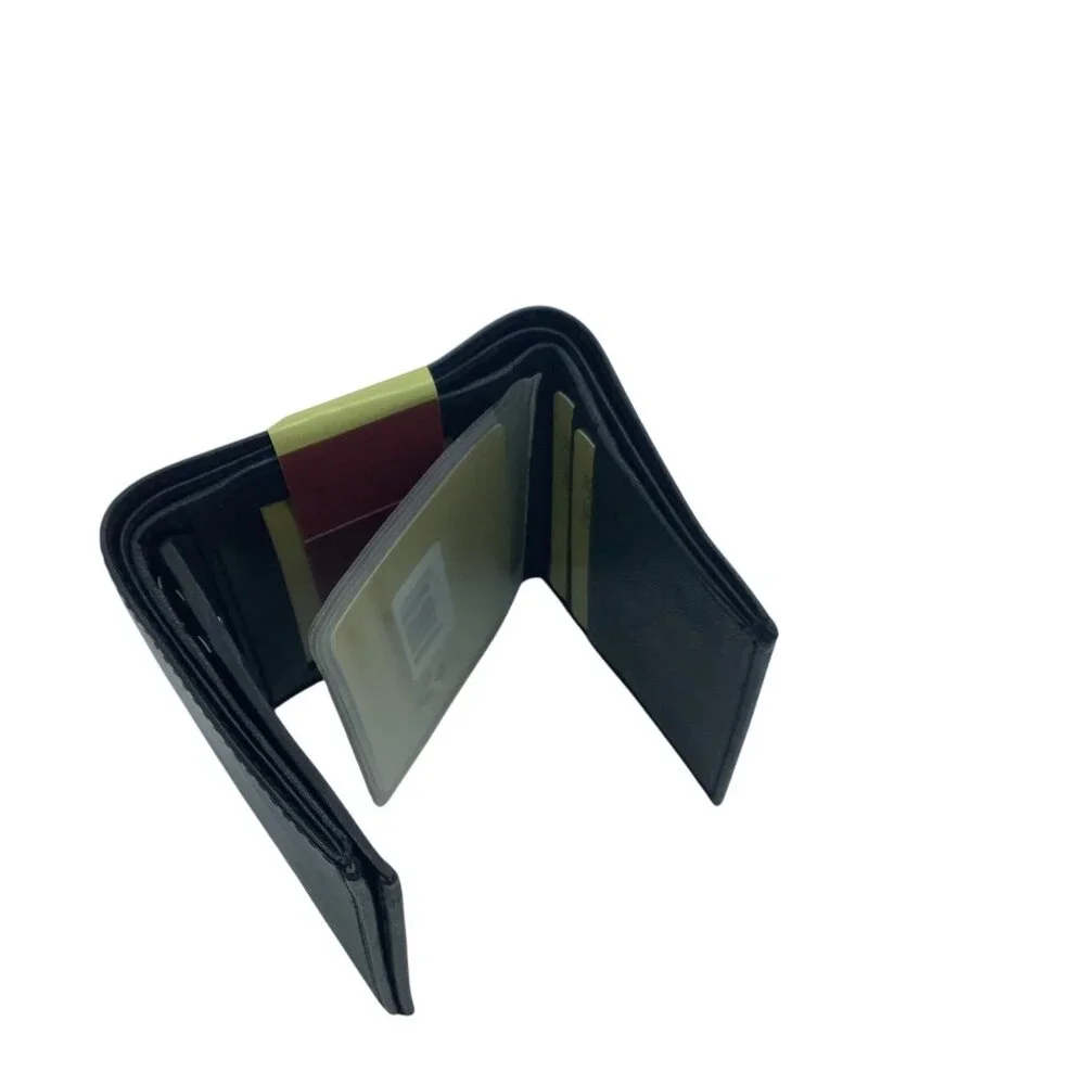 River Ridge‎ Genuine Lambskin Leather Billfold Wallet Multiple Card Slot ID NEW